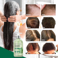 shampoo para el crecimiento del cabello de romero con biotina y aceite de árbol de té - La Tiendita de la Jose