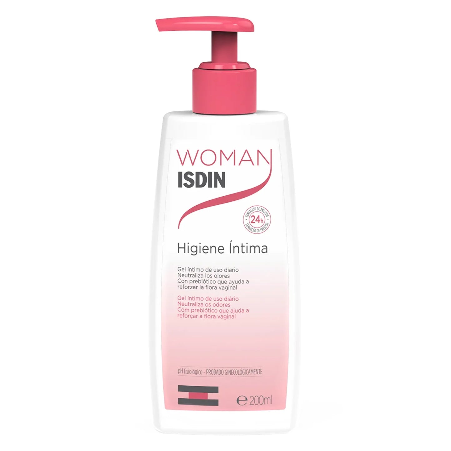 Jabón Íntimo PH Fisiológico Woman Higiene Intima 200 ml ISDIN